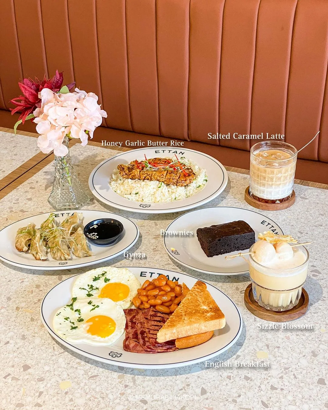 Menu di Ettan Habitat Bandung Menu di Ettan Habitat Bandung