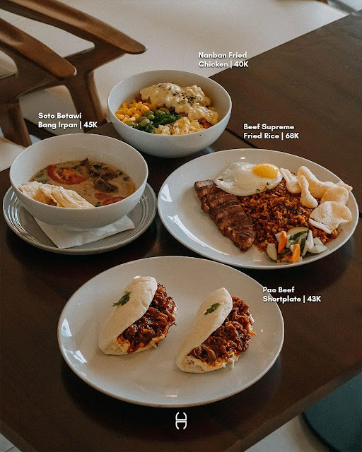 Menu di De Huis Cafe Semarang Menu di De Huis Cafe Semarang