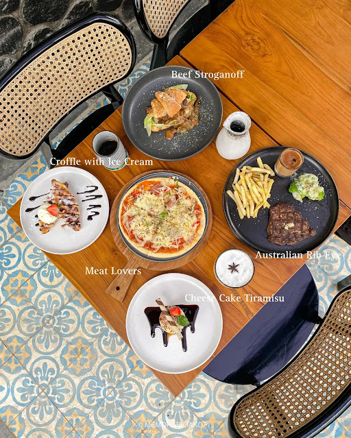 Menu di Paragraph Coffee & Eatery Bandung Menu di Paragraph Coffee & Eatery Bandung